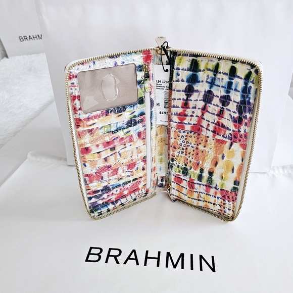 NWT BRAHMIN CELEBRATE MELBOURNE SKYLER CLUTCH ☆HARD TO FIND☆ - Picture 8 of 16